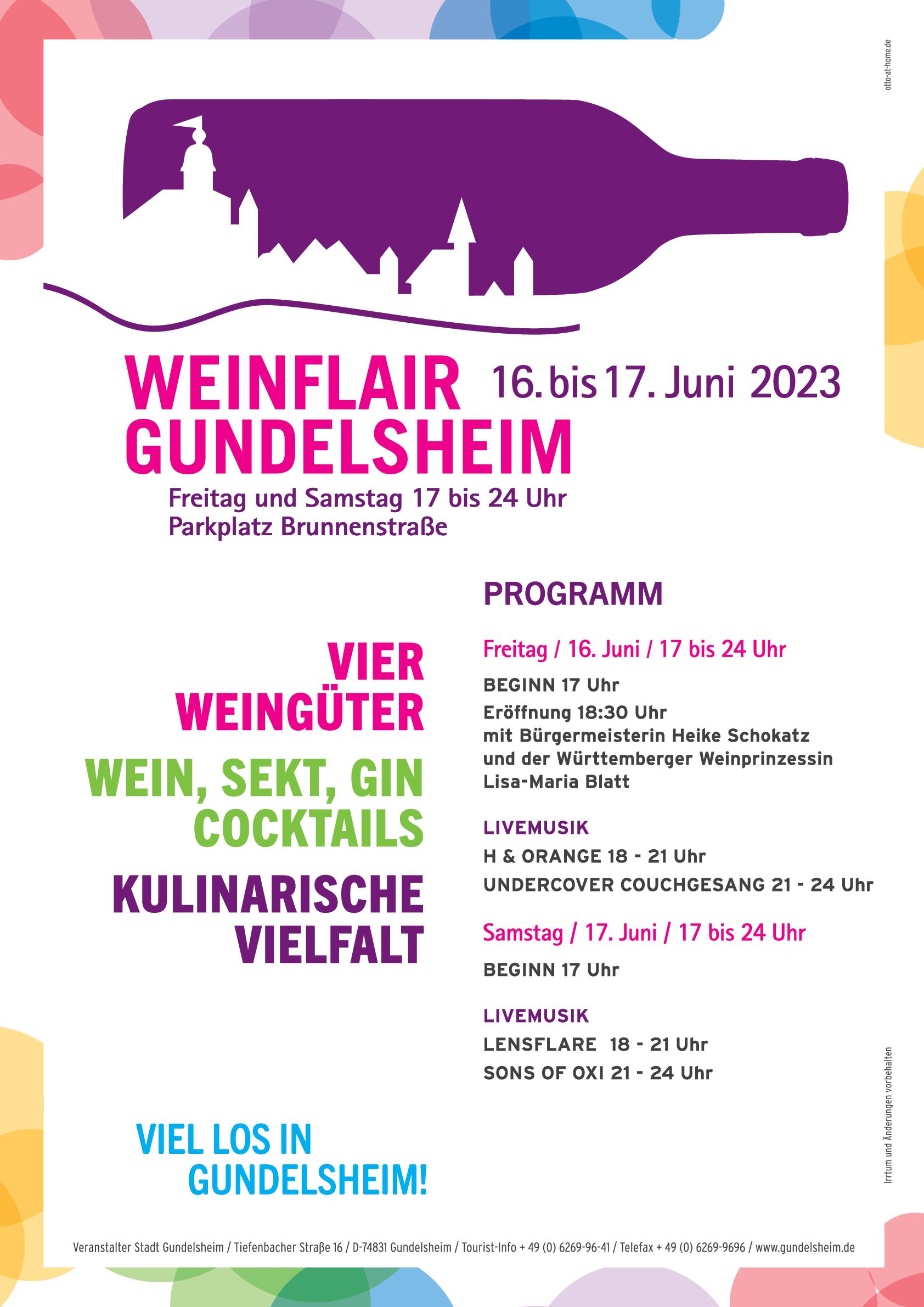 Plakat Weinflair