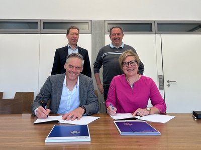Gundelsheim und Netze BW setzen Partnerschaft fort