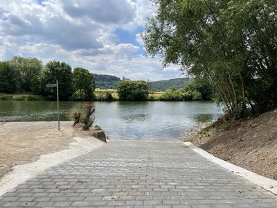 Fertigstellung Slipanlage Neckarufer